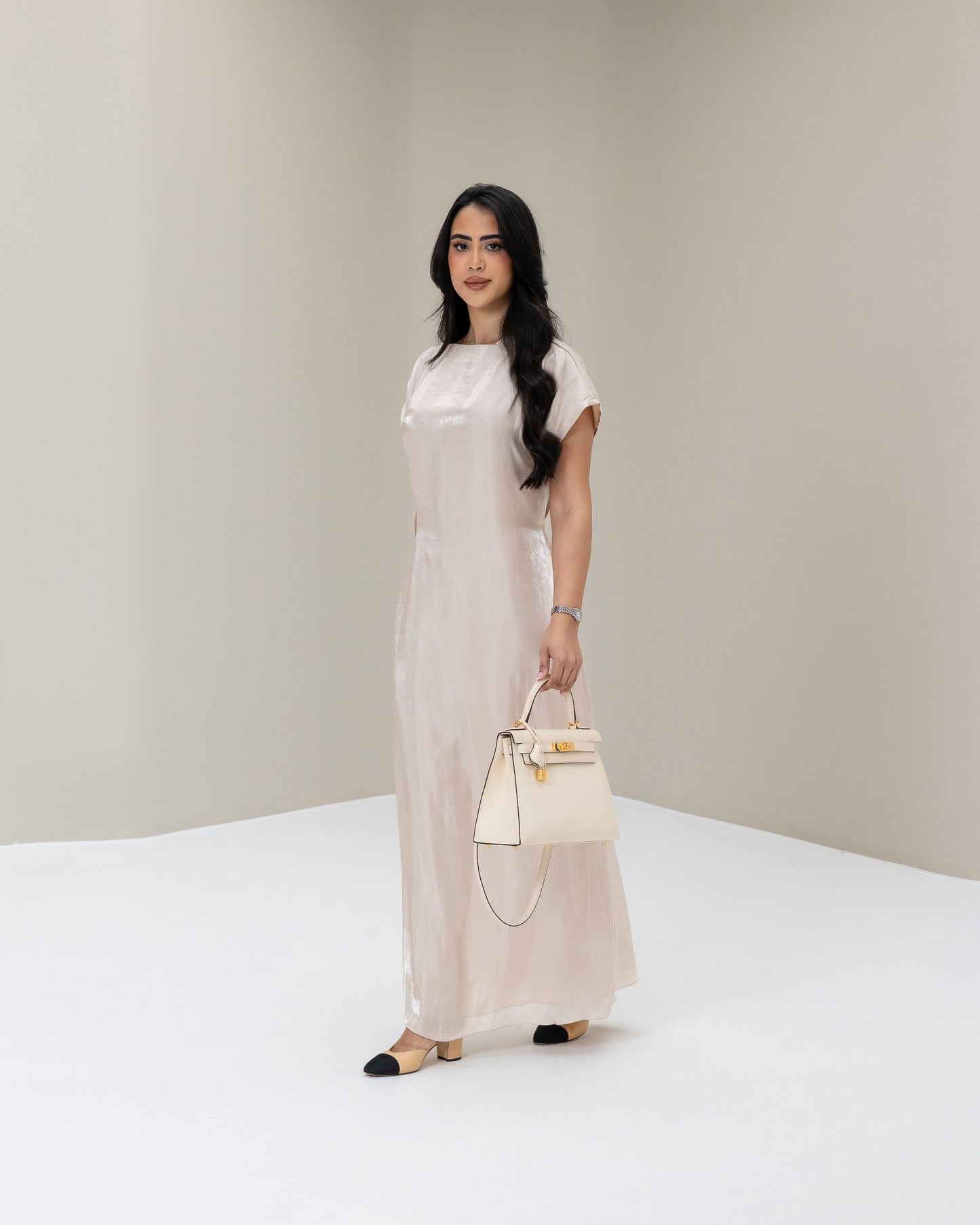 Amani Dress - Travertine