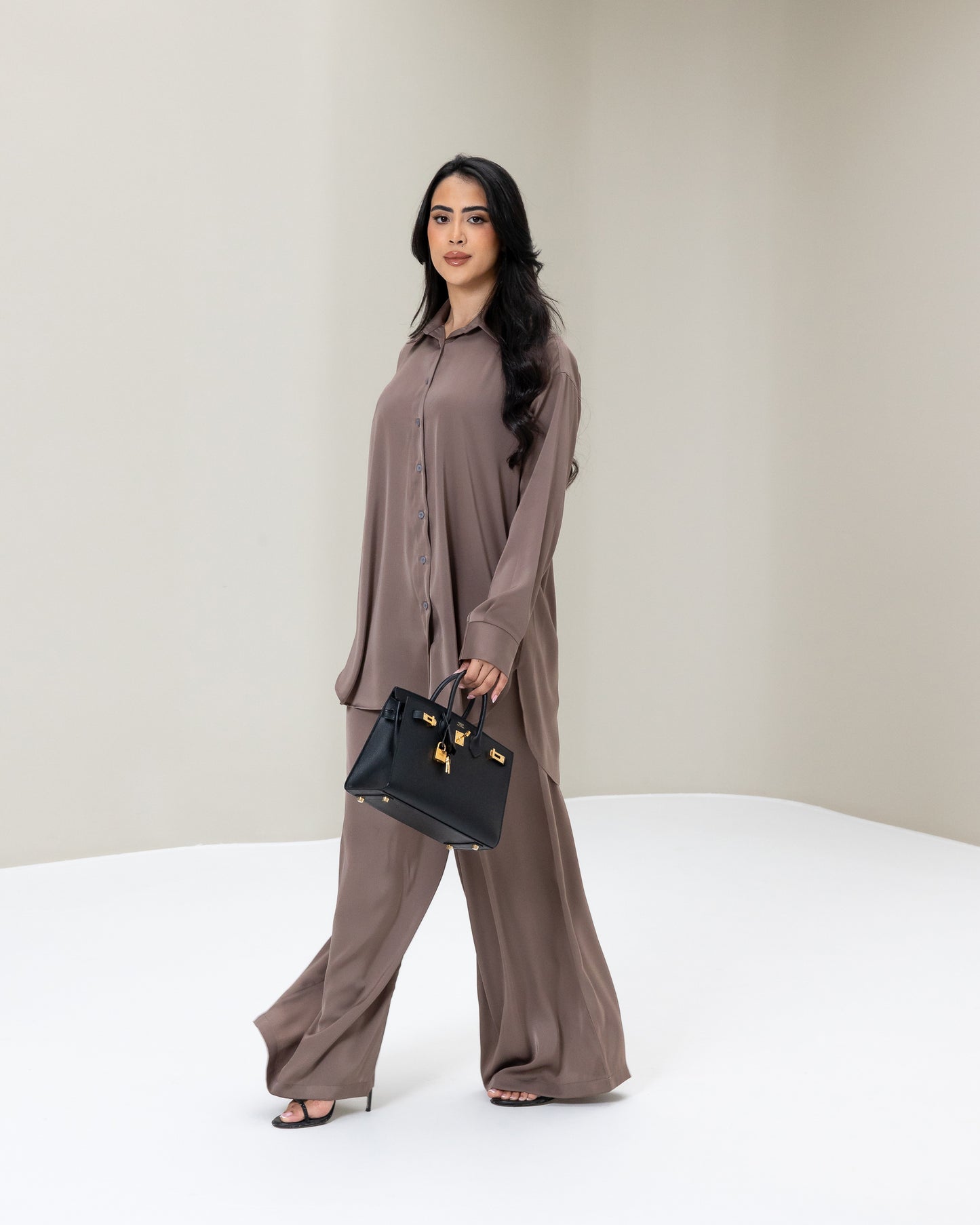 Aya Co-ord set Etoupe