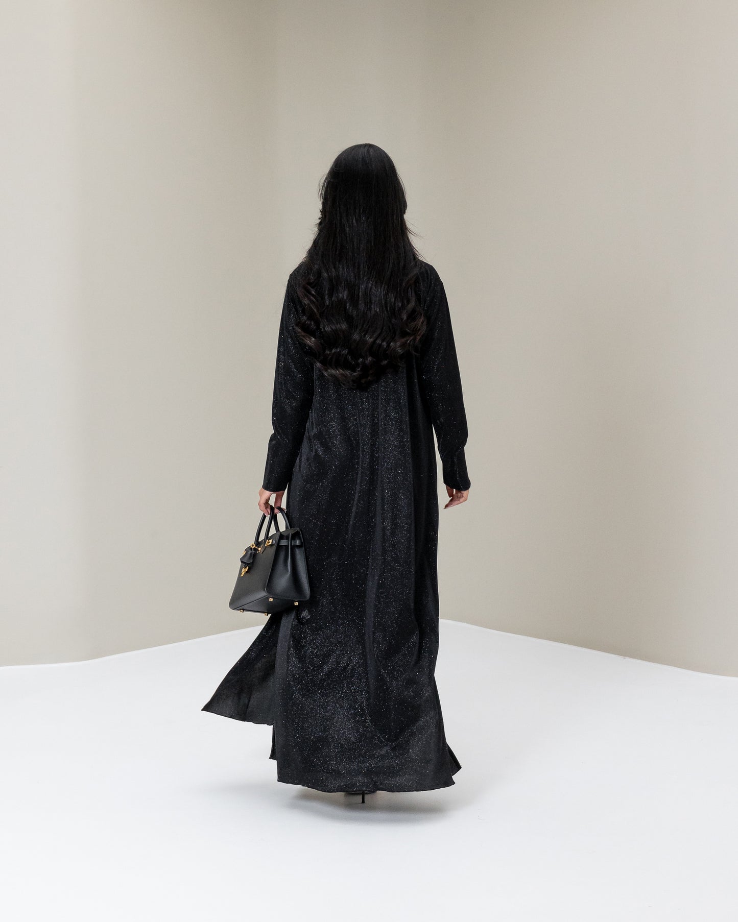 Samar Glitter Abaya & Dress set