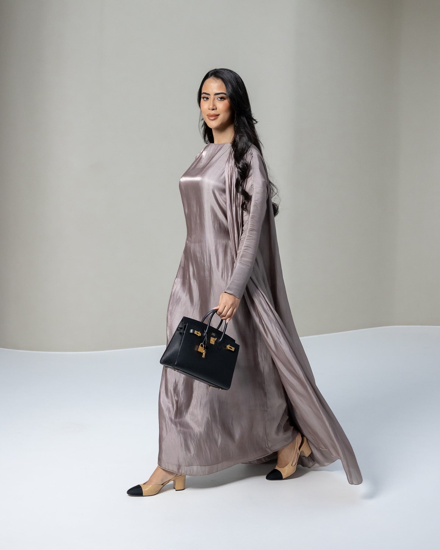 Amani Dress - Taupe