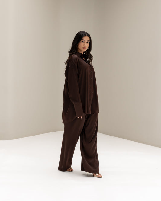 Aya Co-ord set Brown