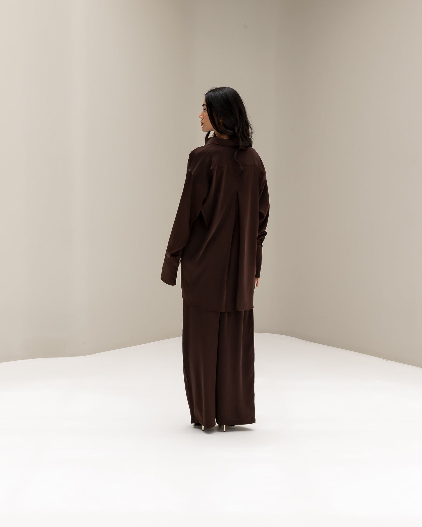 Aya Co-ord set Brown