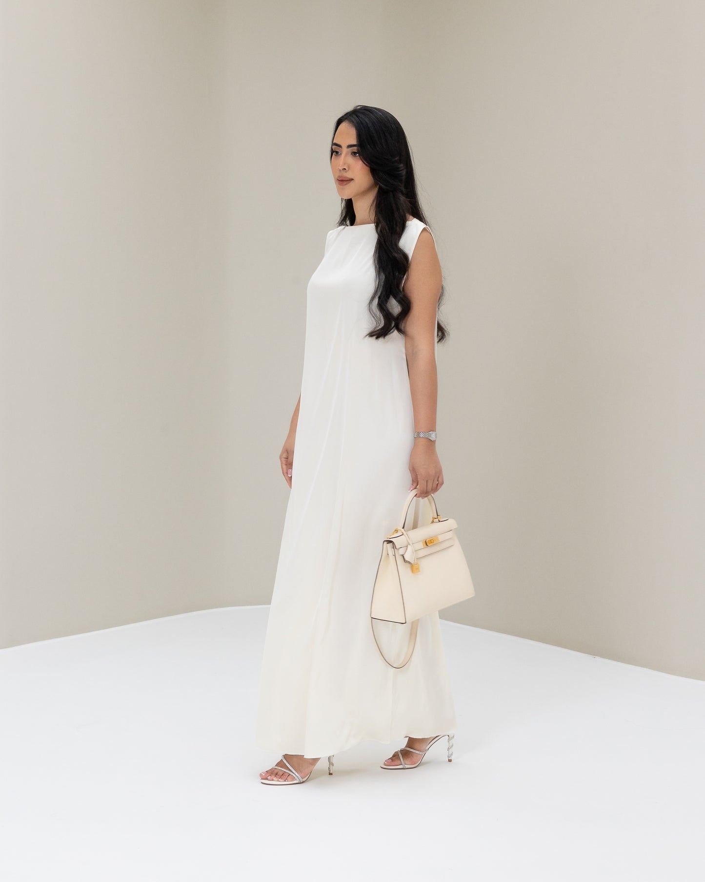 Nazifa Abaya & Dress set